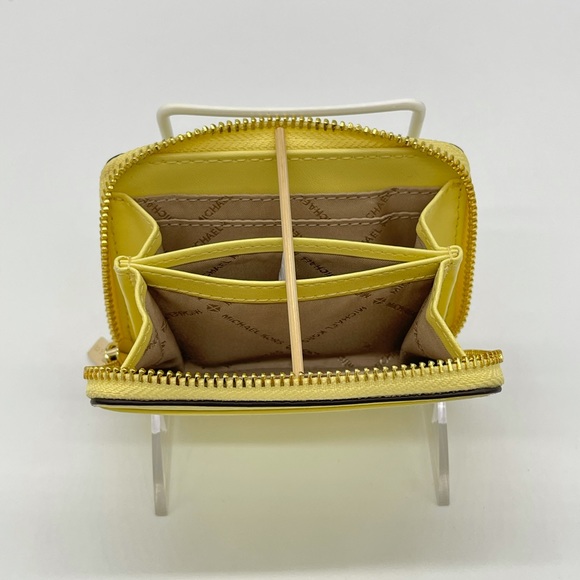 Michael Kors MD ZA Card Case Wallet Buttercup - Picture 7 of 9